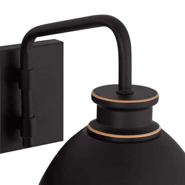 Tallulah 24 in 3-Light Oil Rubbed Bronze Bathroom Vanity Light