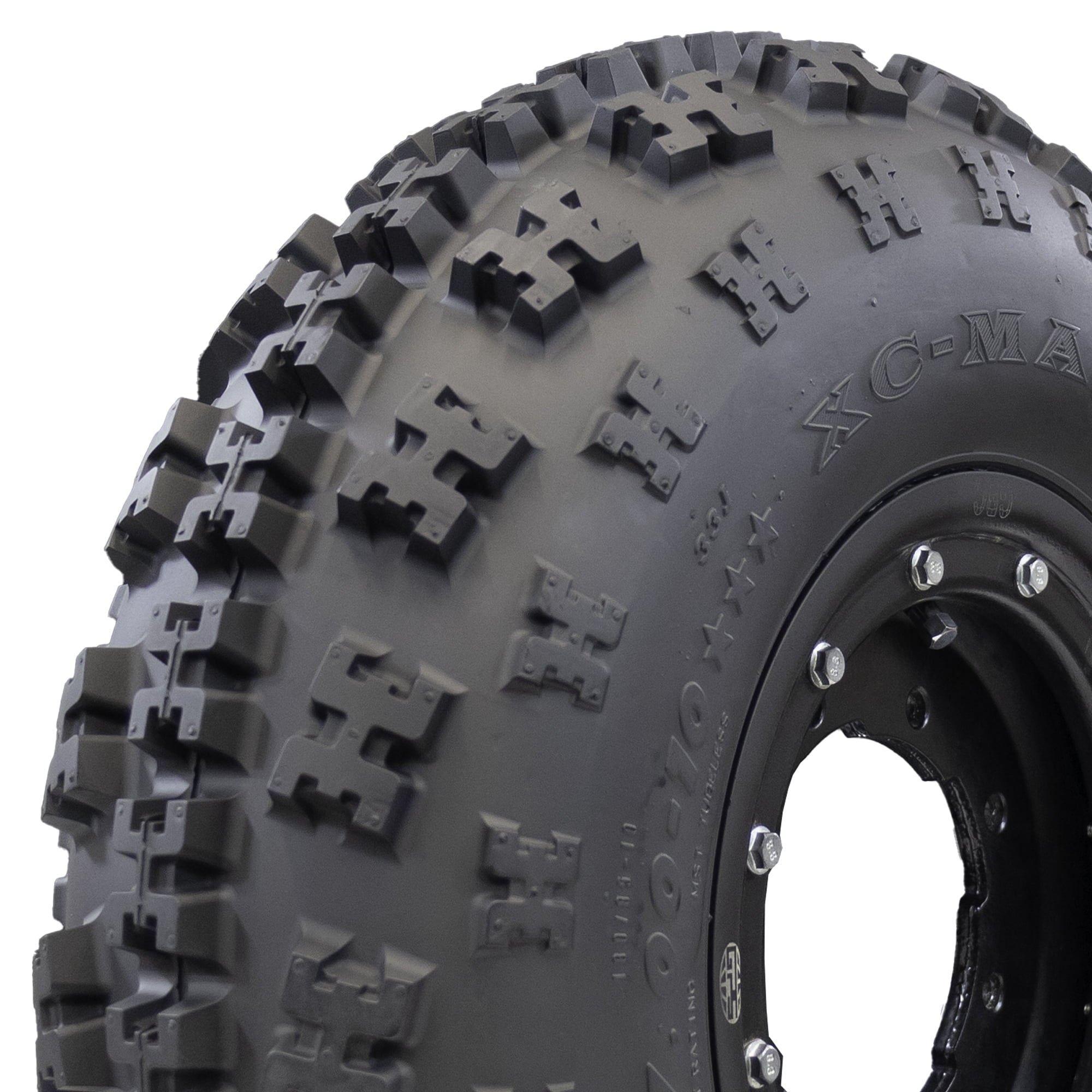 GBC XC-Master 21x7-10 6-PLY Rated front ATV Tire, Cross-Country All-Terrain Tire