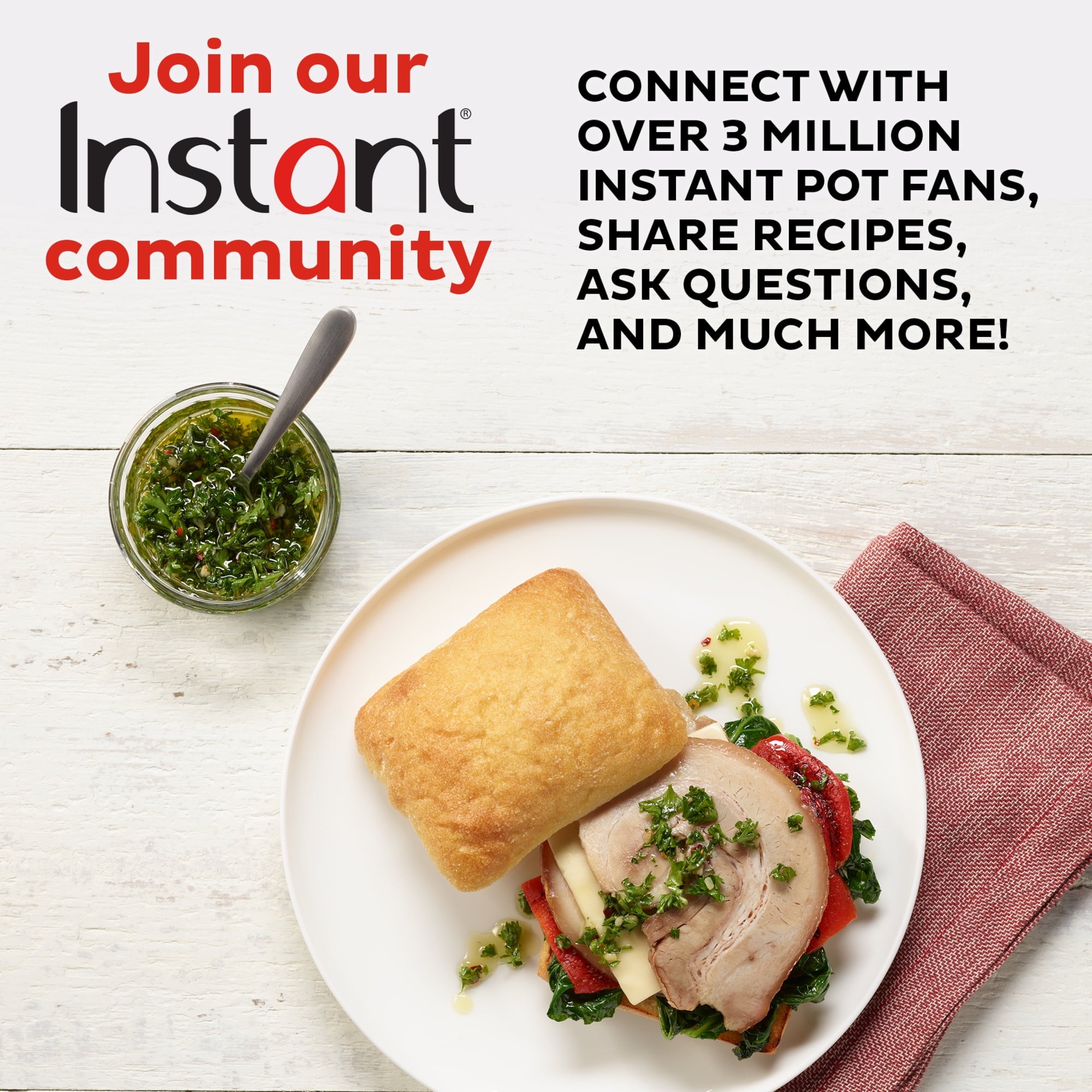 Instant Pot 6QT Easy 3-in-1 Slow Cooker, Pressure Cooker, and Sauté Pot