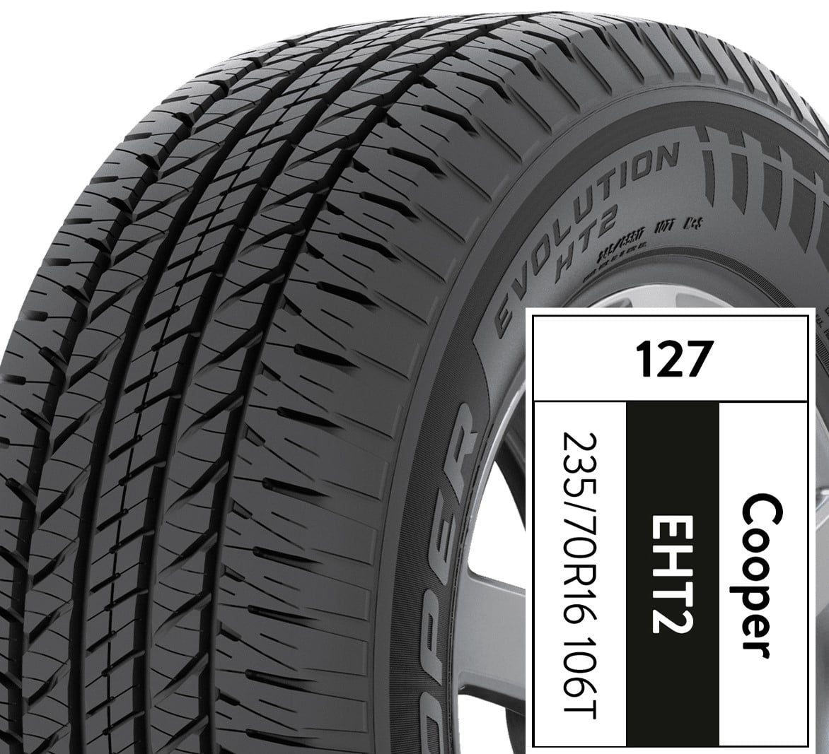 Cooper Evolution HT2 235/70R16 106T All-Season Tire