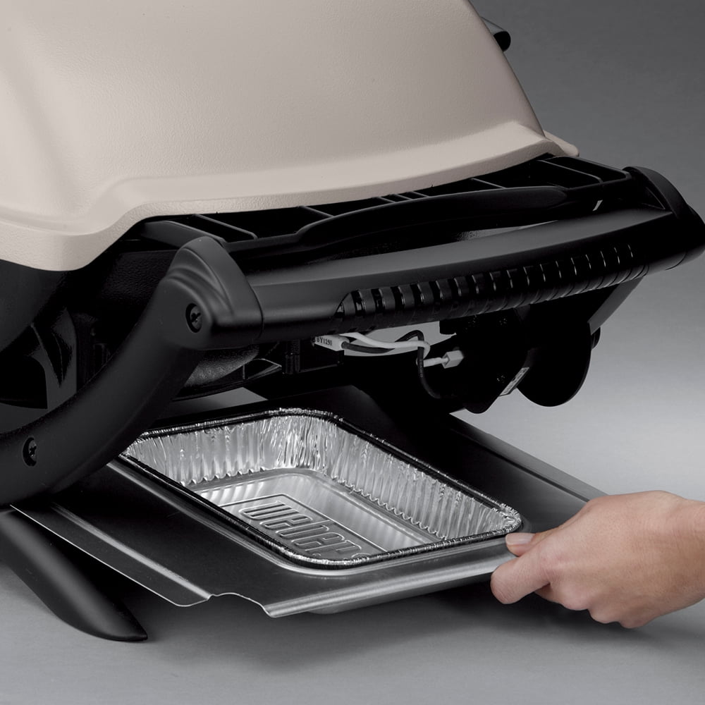 Q 2200 1-Burner Portable Gas Grill, Titanium