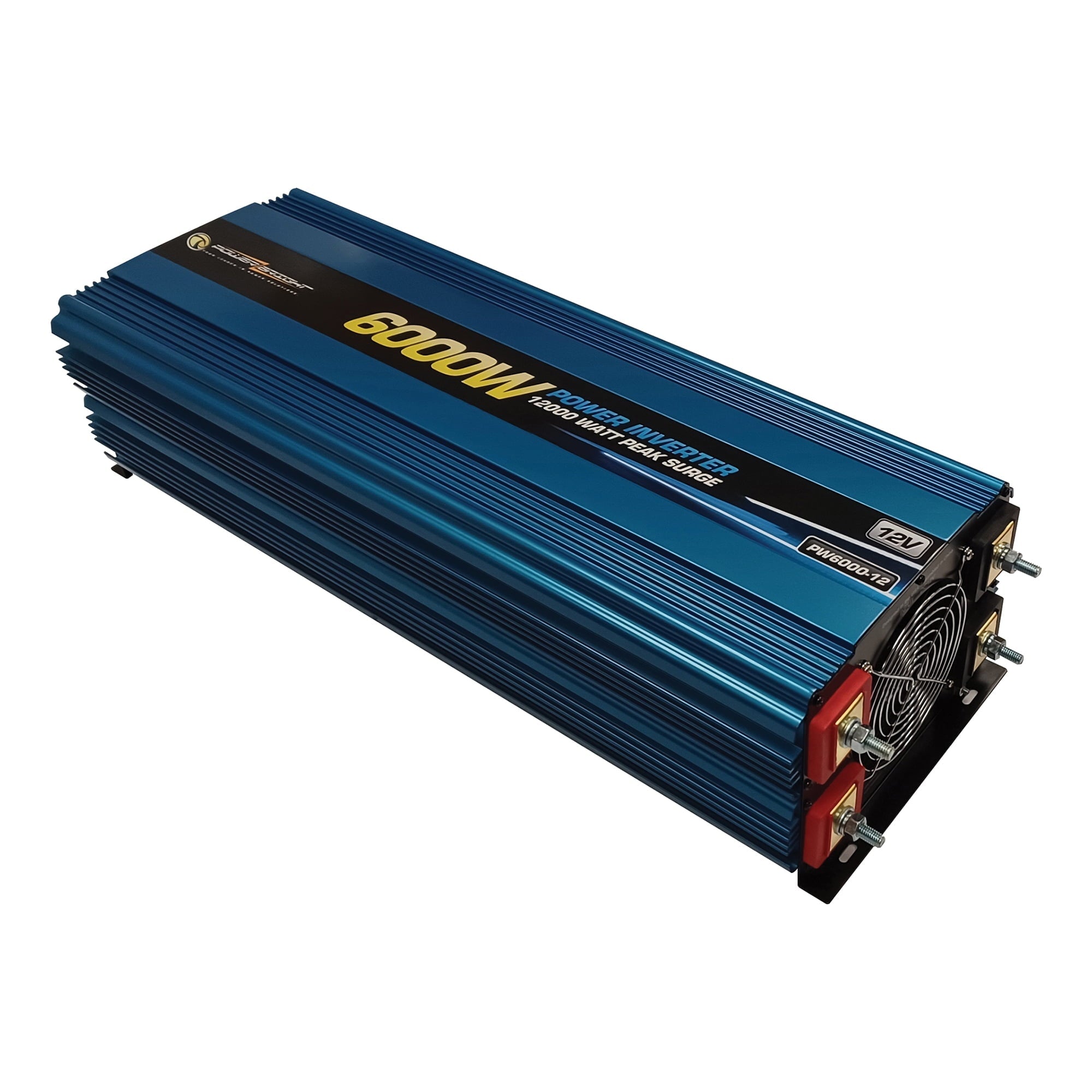 PowerBright PW6000-12 12-Volt Modified Sine Wave Inverter, 6,000 Watts