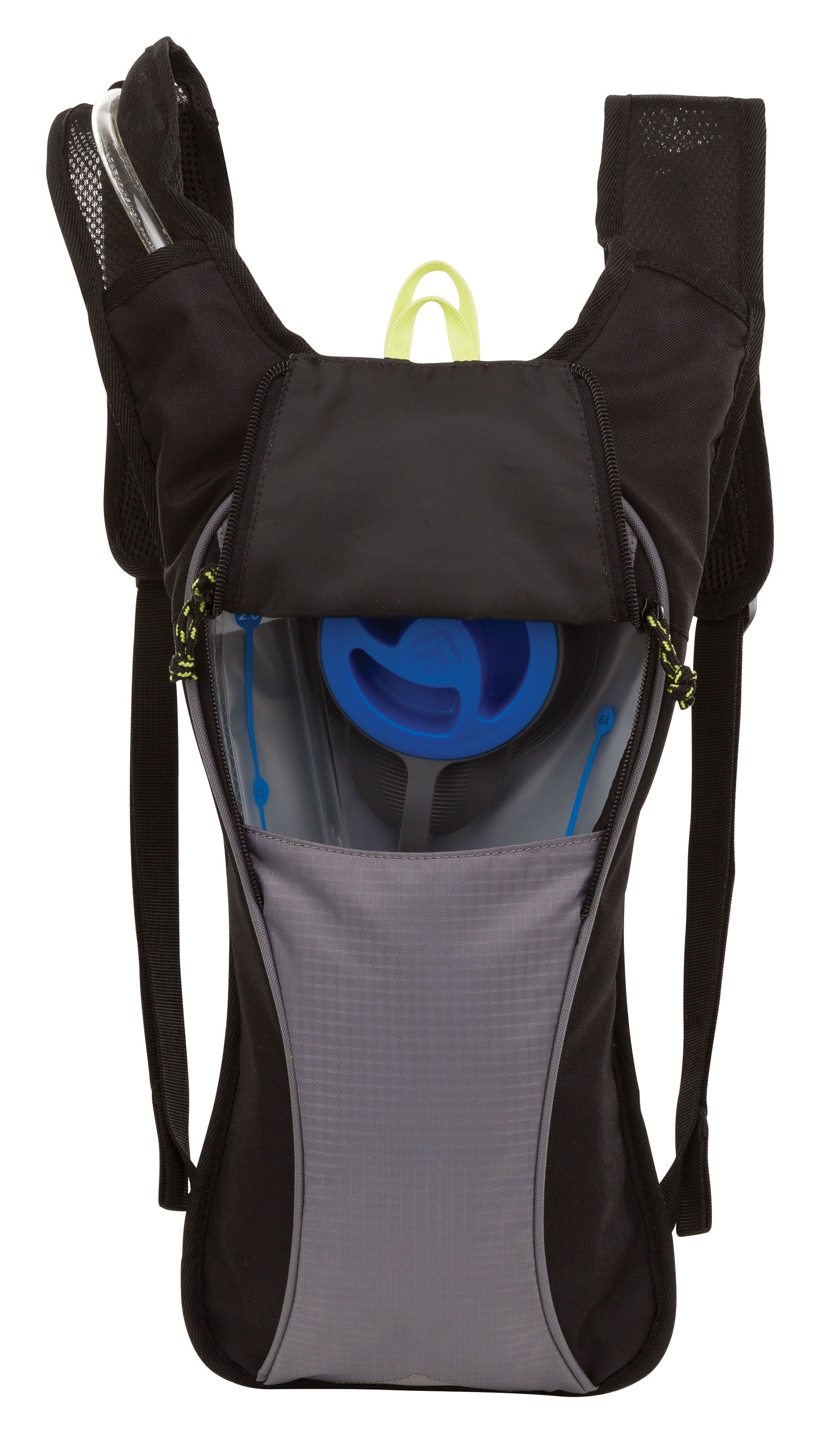 Ozark Trail Pearson Creek 2 Ltr Hydration Pack, with 2-Liter Reservoir, Black, Unisex