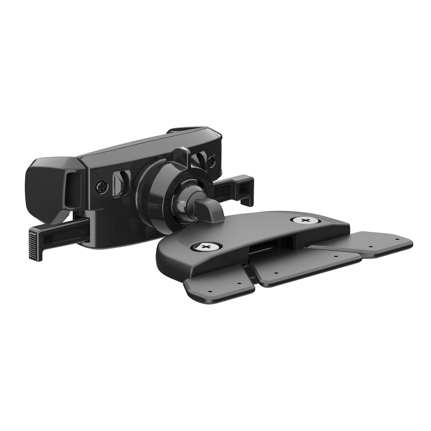 iOttie Easy One Touch Mini CD Slot Mount and Phone Holder, Black, Plastic