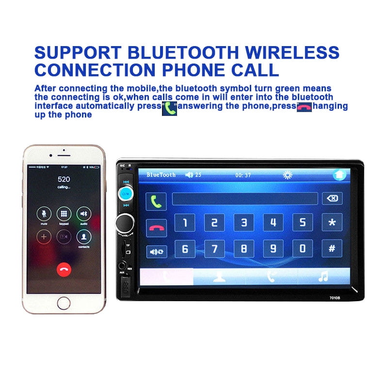 Polarlander Car Radio Stereo double DIN 7