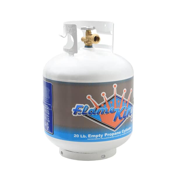 20 lbs. Empty Propane Cylinder with Overflow Protection Device