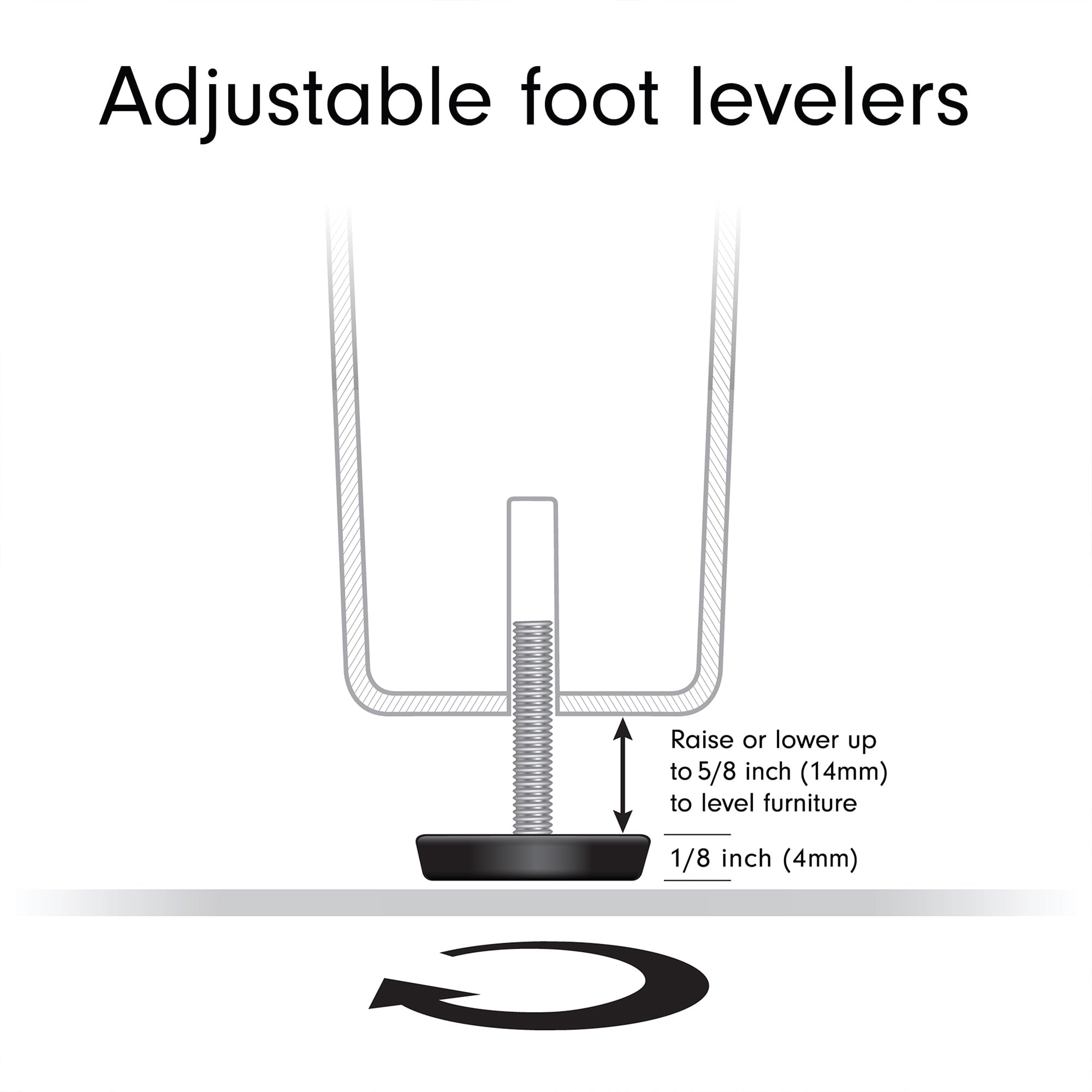 Evelyn&Zoe Industrial 22 in. Blackened Bronze Console Table with Metal Shelves