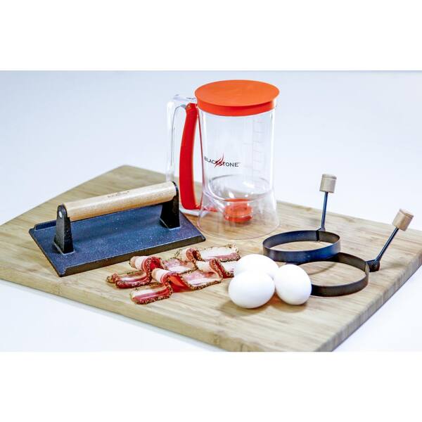 4-Piece Cast Iron Cookware Set in Multi-Colored