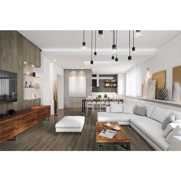 Birch Creek 10mm T x 7 in. W x 48 in. L Waterproof Laminate Wood Flooring (17.95 sq. ft./Case)