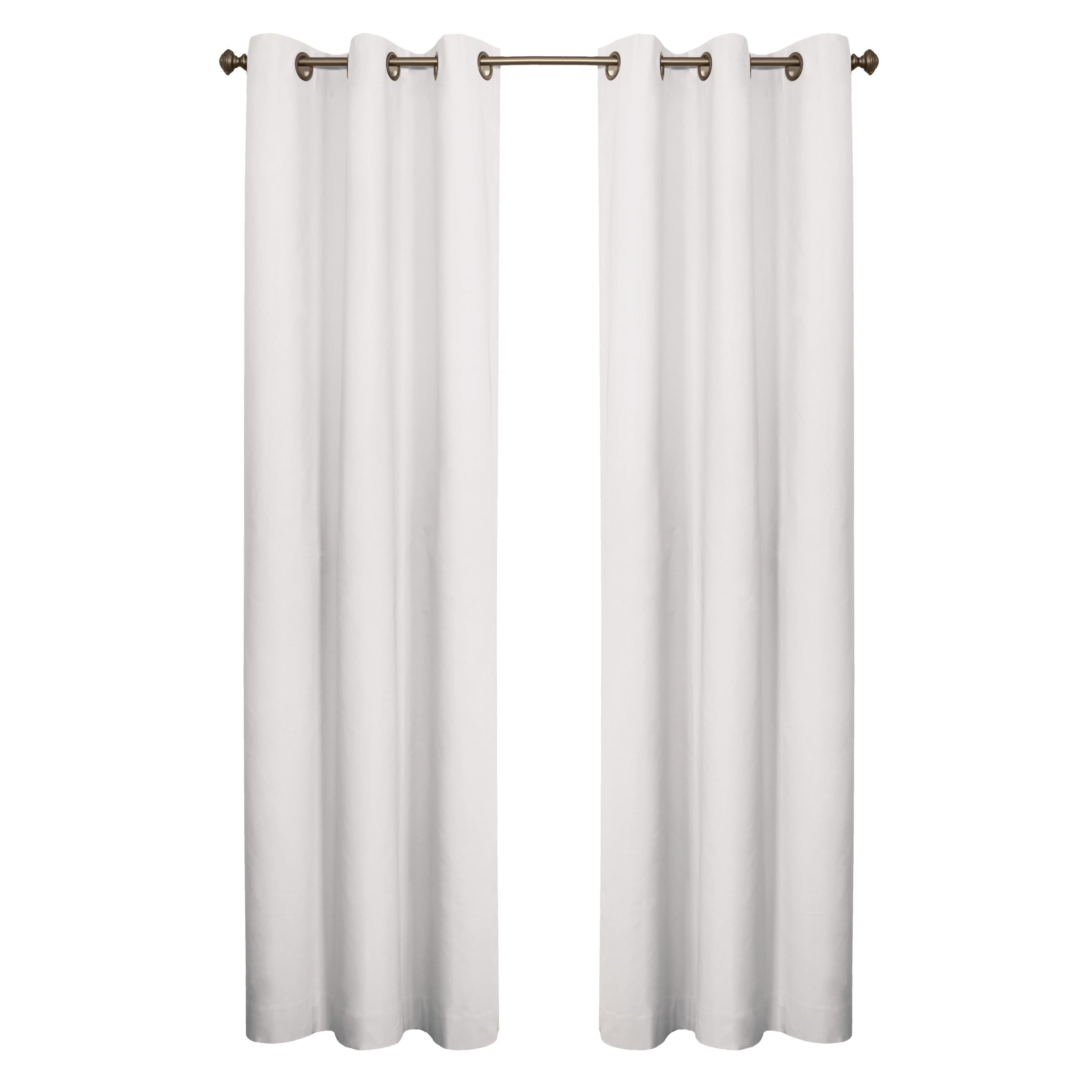 Winmate Insulated Cotton Grommet Curtain Panel - Pair each 40