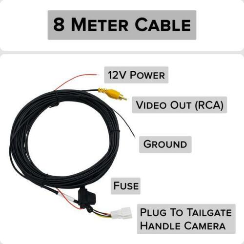 2009-2018 Dodge Ram 1500 2010 - 2018 Ram 2500 3500 Tailgate Handle Backup Camera