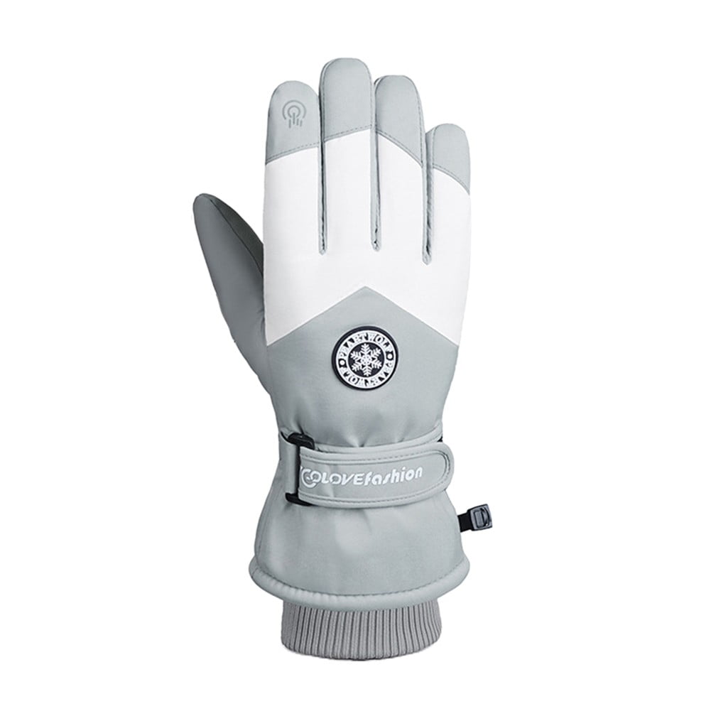 Ski Gloves, Winter Waterproof Warm Touchscreen Snow Gloves Mens, Womens, Boys, Girls, Kids