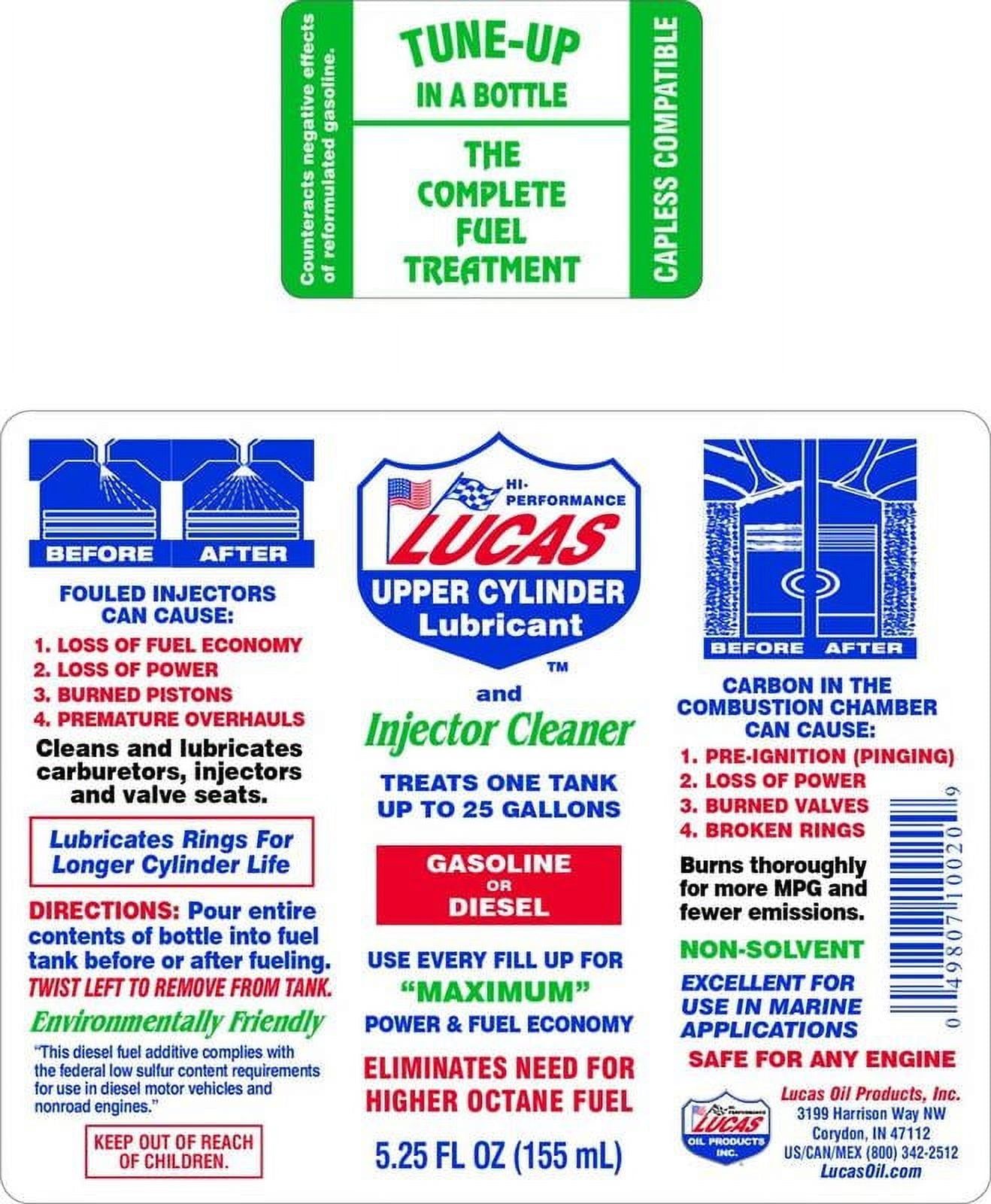 Lucas Oil 10013 Fuel Treatment Gallon