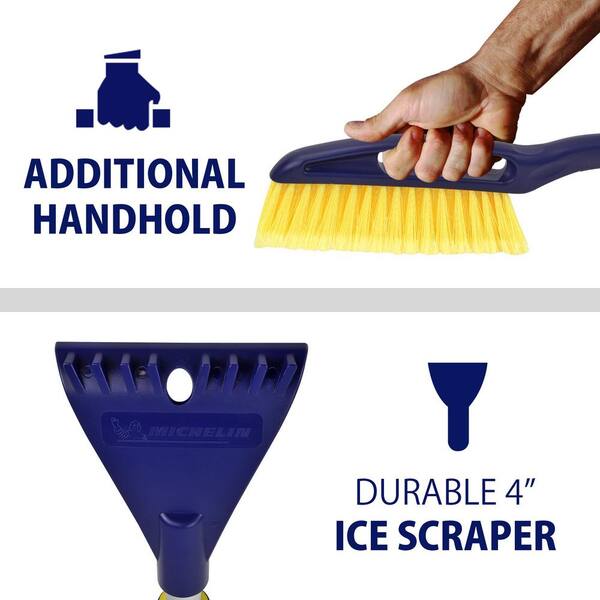 25 in. Heavy-Duty Snow Brush with Ice Scraper (2-Pack)