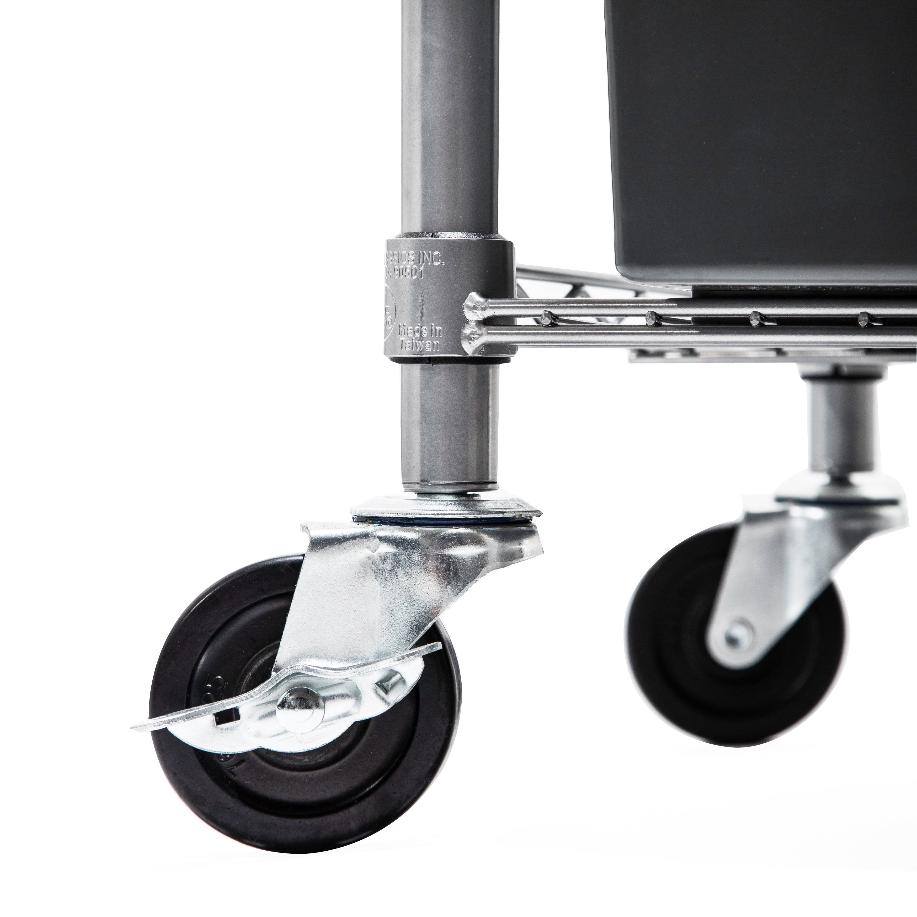 Seville Classics Extra-Wide 7-Tier NSF 21-Bin Rack, 48