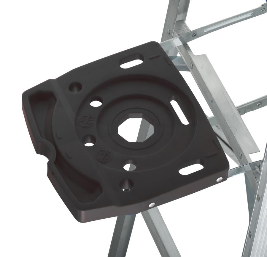 Louisville Ladder 4' Aluminum Step Ladder, 250-lb Capacity, W-2112-04S