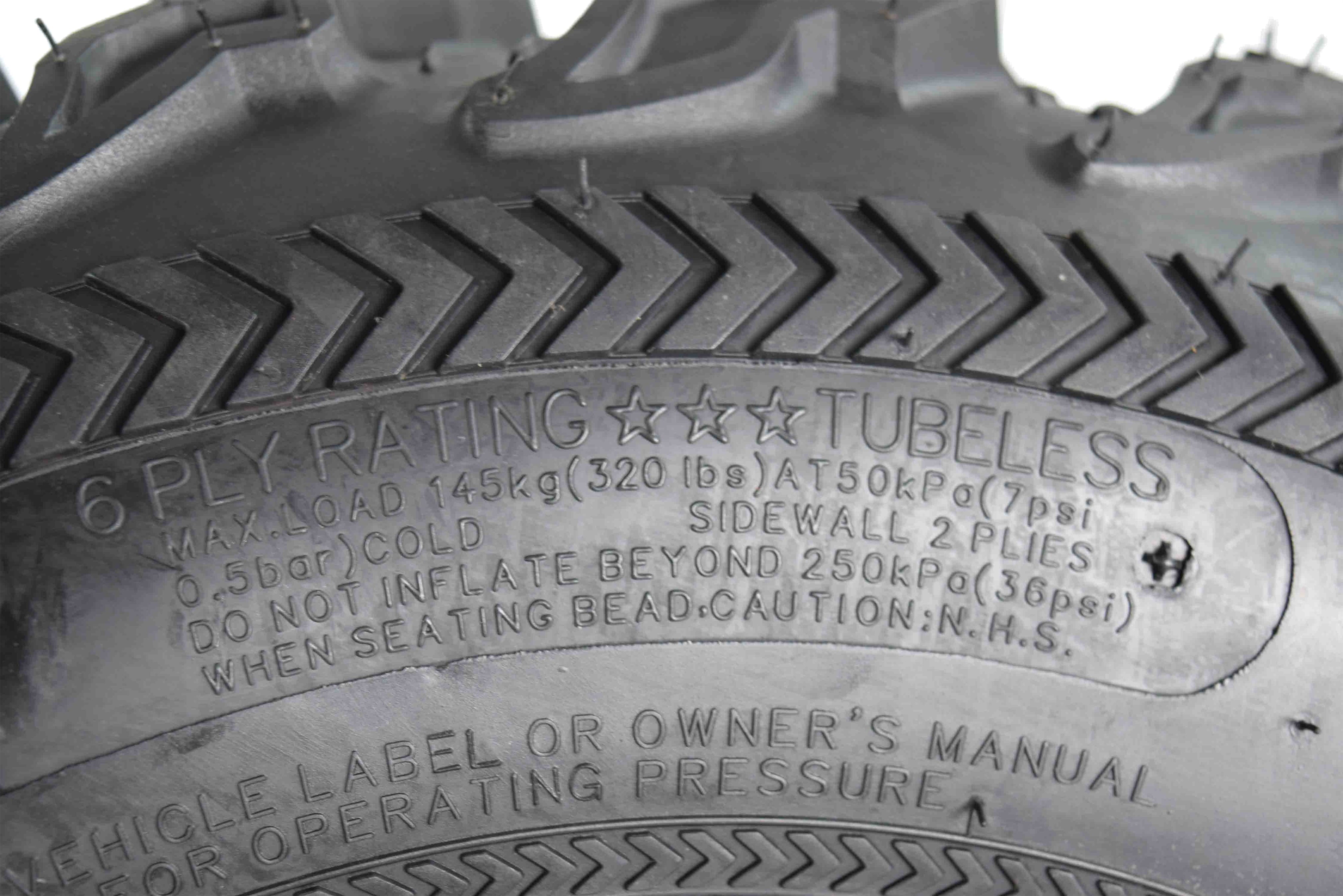 Kenda Bear Claw EX K573 24x8-11 Front 24x10-11 Rear 6 PLY ATV/UTV Utility Tires (4 Pack)