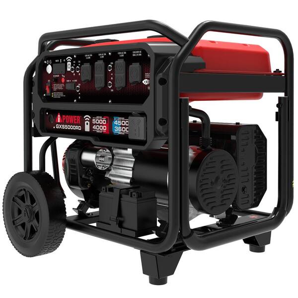 4000-Watt Remote Start Gas Propane Powered Portable Generator with 223cc OHV Engine and CO Sensor Shutdown