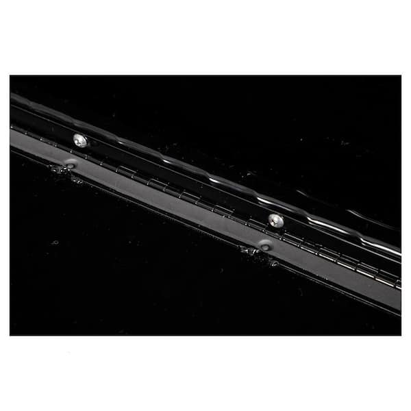 96 in. Black Diamond Tread Aluminum Top Mount Truck Tool Box