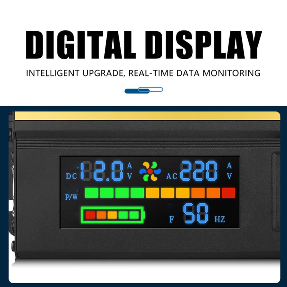 Geege 5000W Sine Wave Inverter High Power Car Inverter Solar Inverter 12v/24v-220v