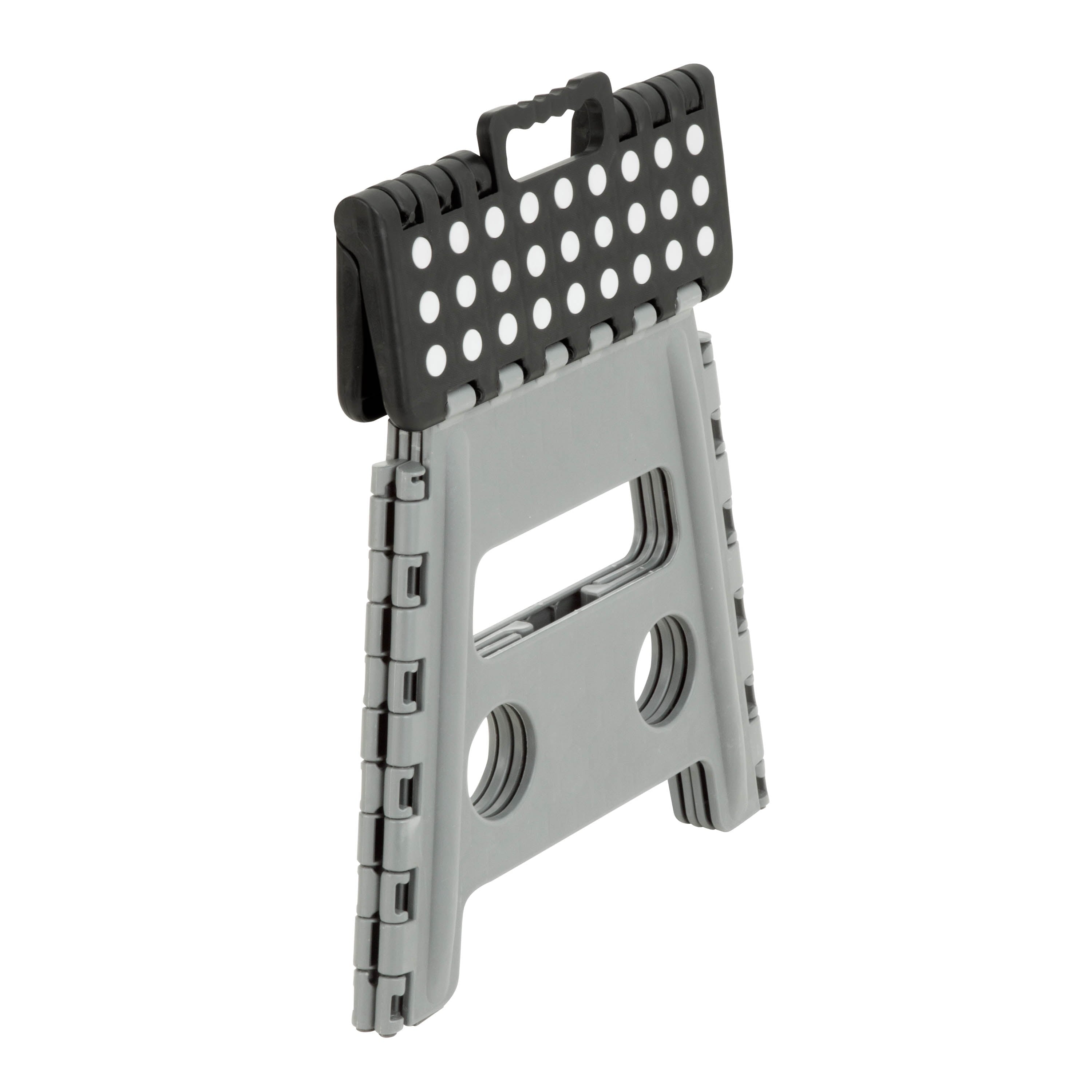 Honey Can Do Collapsible Folding Small Step Stool, Black