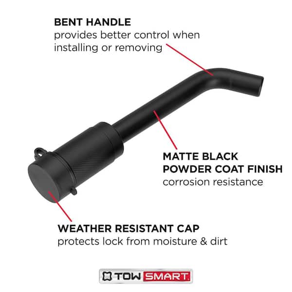 BAJA Collection - 5/8 in. Bent Pin Barrel Style Receiver Lock and Coupler Lock (Keyed Alike)