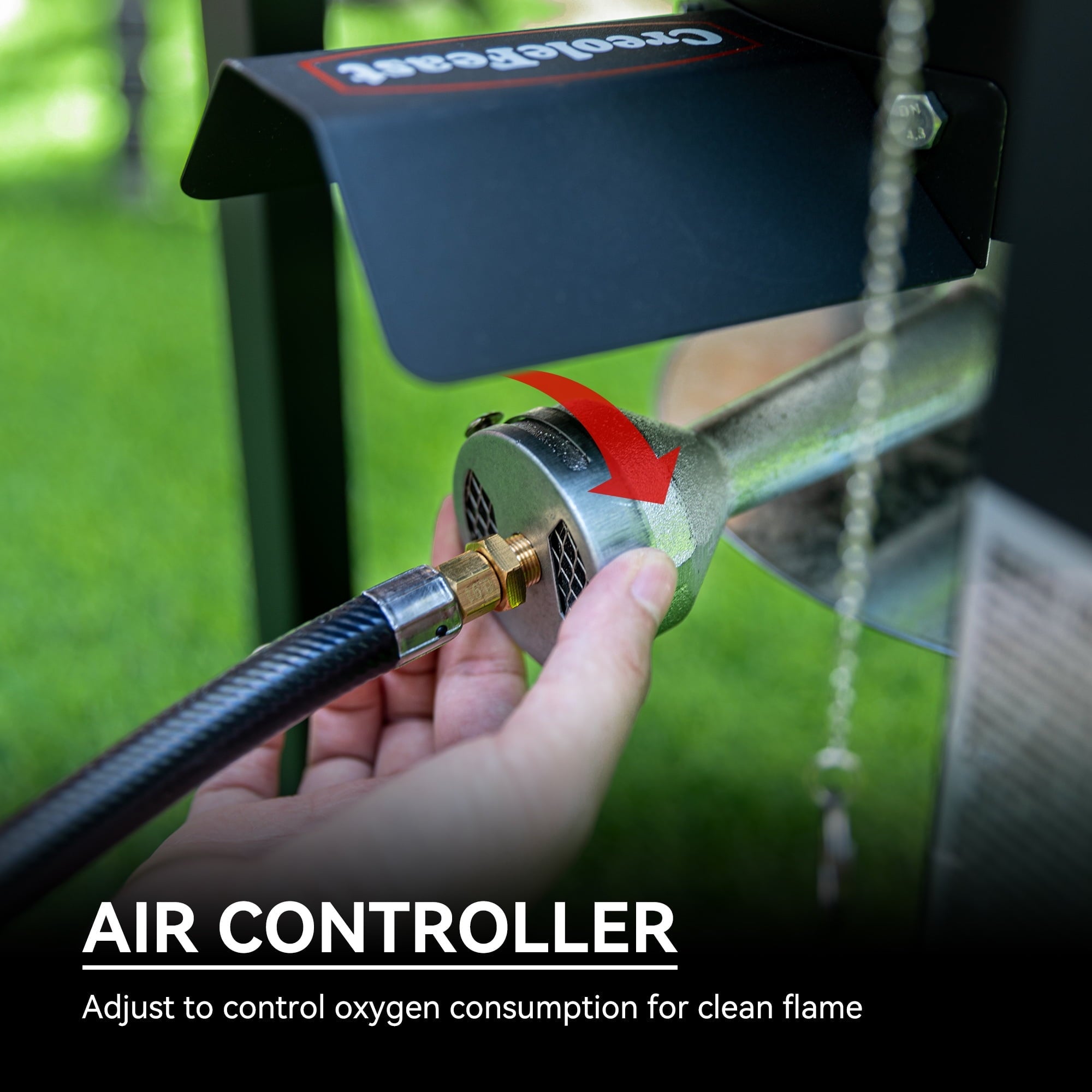 Creole Feast, TFS3000L, Premium Aluminum 30 Qt. Turkey Fryer Set, 50,000 BTU Burner