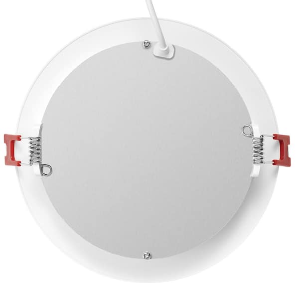 6 in. LED Slim 3 CCT Canless - White - (12-Pack)