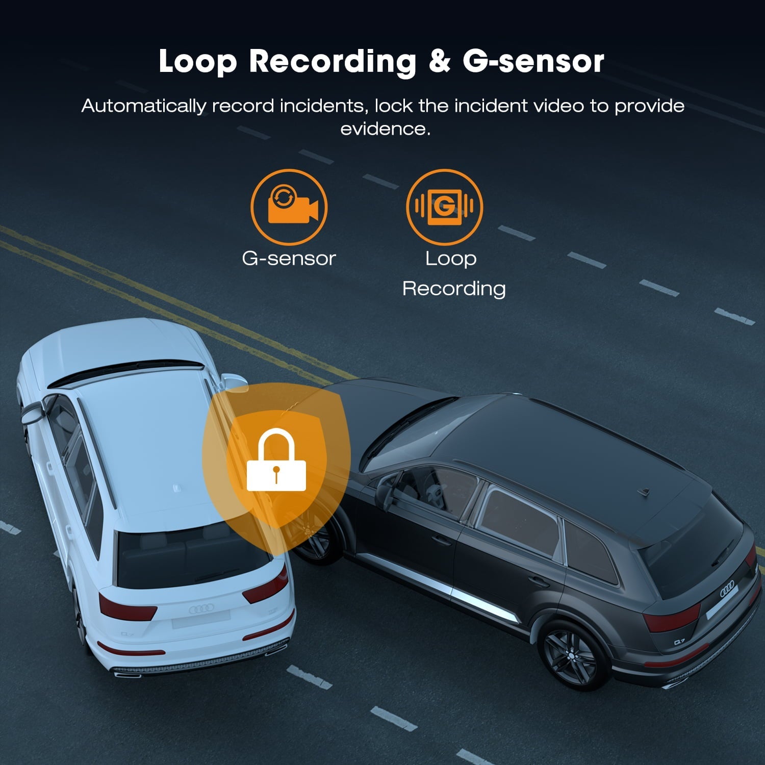 TOGUARD Dash Cam,4K Dash Cam Front 2