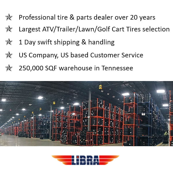 WANDA 23X10.5-12 Golf Cart ATV Tires 4 Ply 23x10.5x12 10143