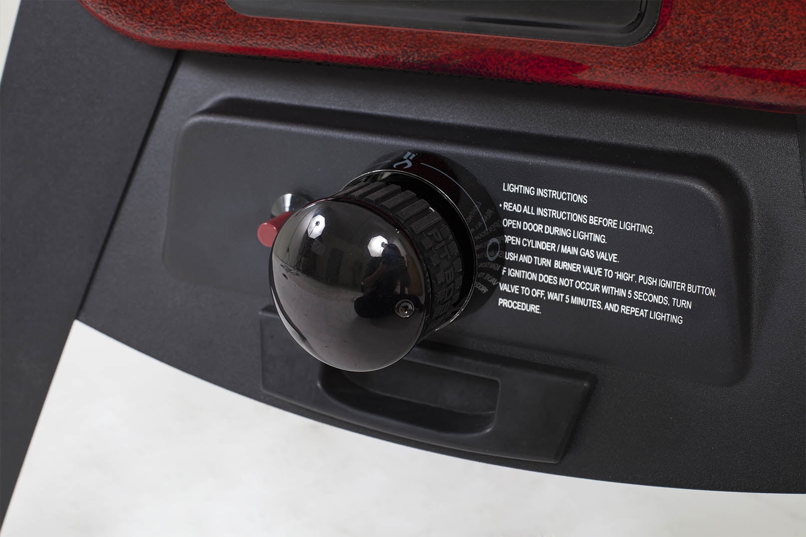 Pit Boss 2-Series Propane Vertical Smoker, Red Hammertone – PBV2G1