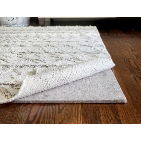 Essentials 8 ft. x 10 ft. Hard Surface 100% Felt 1/4 in. Thickness Rug Pad