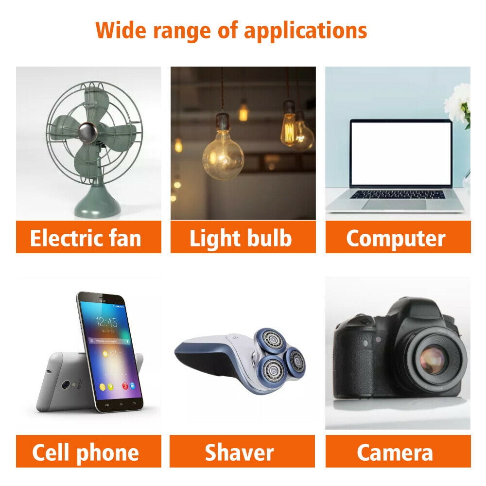 DFITO 6000W Power Inverters,6000W Car Power Inverter, 12v to 110v AC Converter with 1 AC Outlets 4.2A Dual USB Inverter and 1 Car Cigarette Lighter for Truck/RV Power Converter