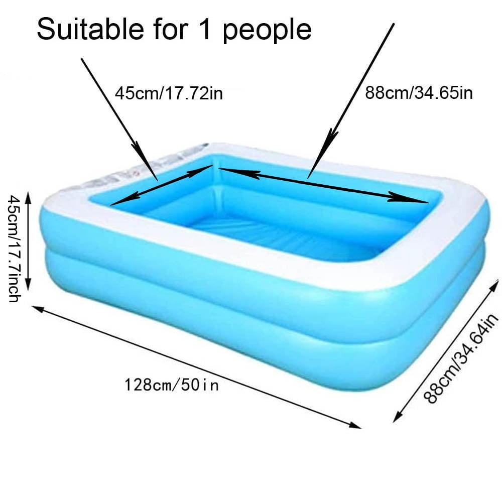 Bebiullo Inflatable Swimming Pools Family Swimming Pool, Swim Center for Kids, Adults, Babies, Toddlers, Garden, Backyard, Summer Water Party
