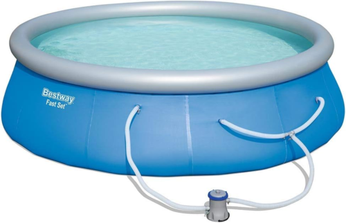 57275E Fast Set above Ground Pool, 12' X 30", Blue