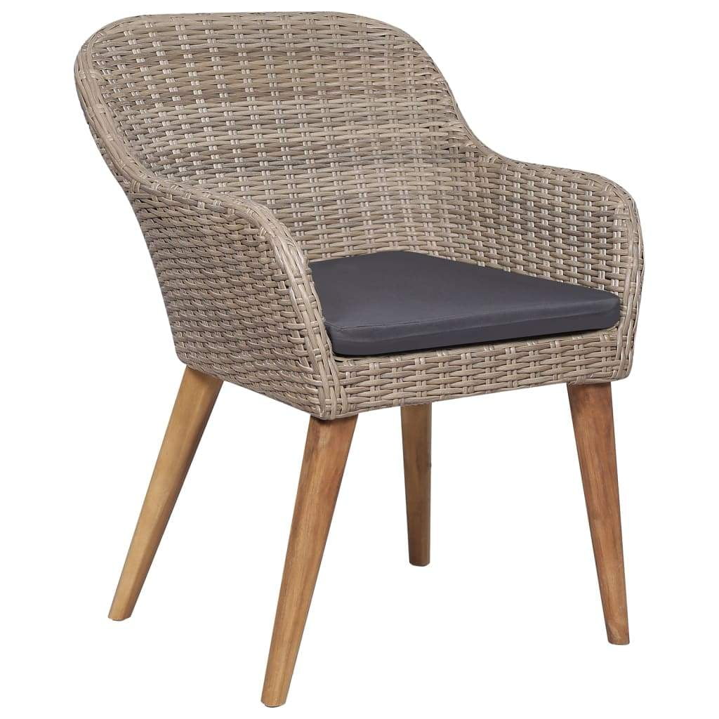 vidaXL Patio Lounge Set 8 Piece Sectional Sofa with Cushions Solid Wood Pine