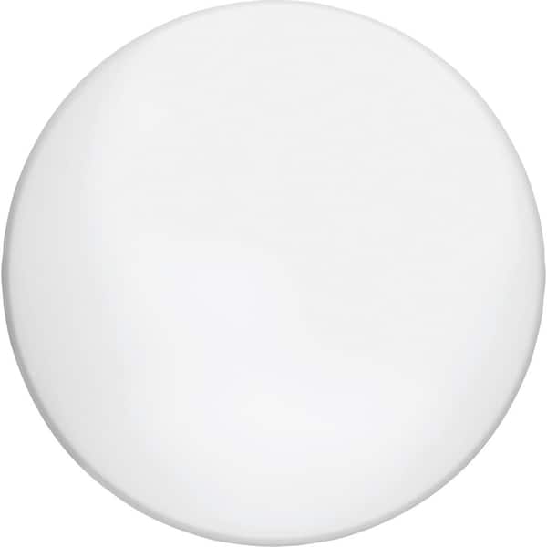 Low Profile Round 20 in. White LED Flush Mount Light Fixture