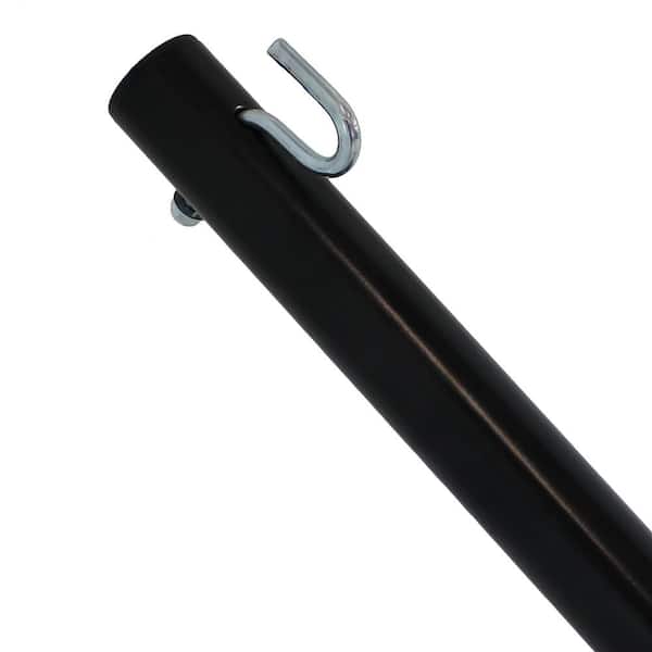 12 ft. Heavy-Duty Steel Beam Hammock Stand in Black