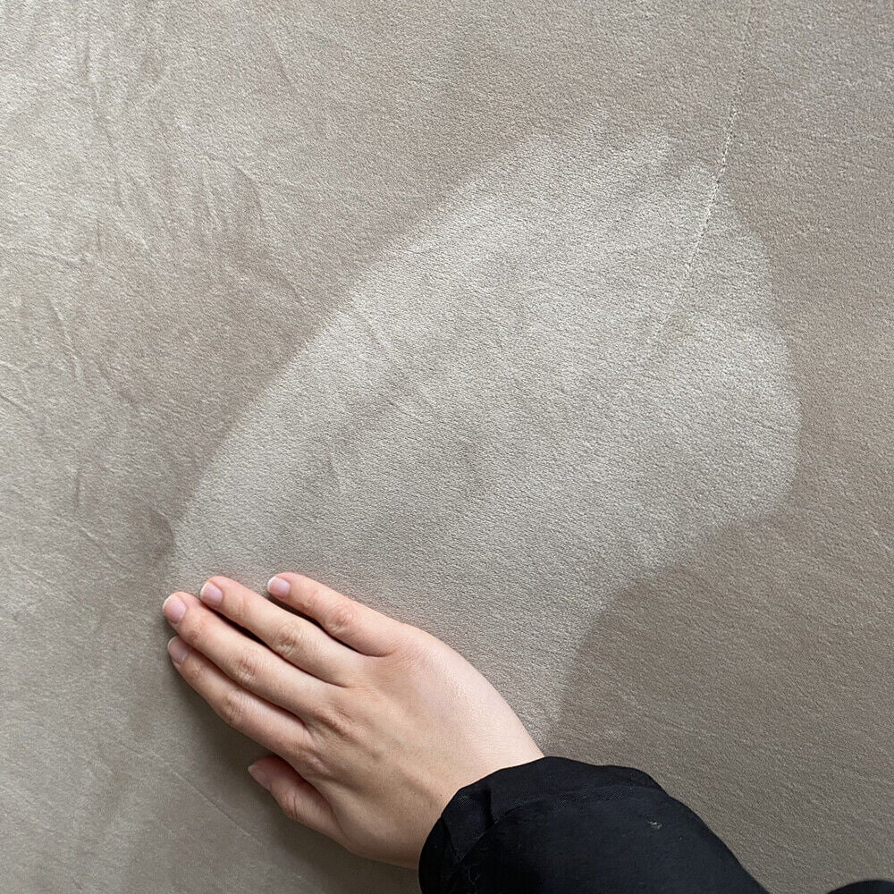 Stretch Velvet Club Sofa Chair Cover Tub Barrel Armchair Slipcover Dining Room Removable Washable Sofa Couch Cover(Light Brown)