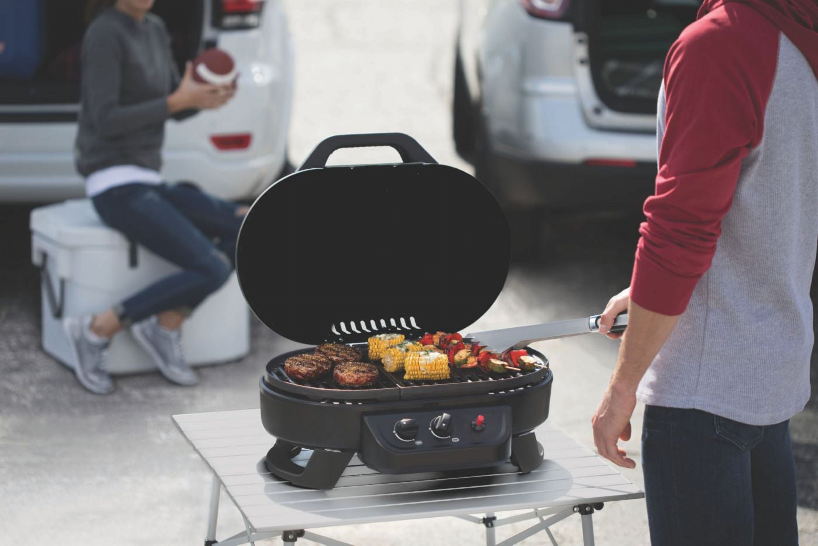 Coleman Roadtrip 225 Tabletop Propane Gas Grill, Black