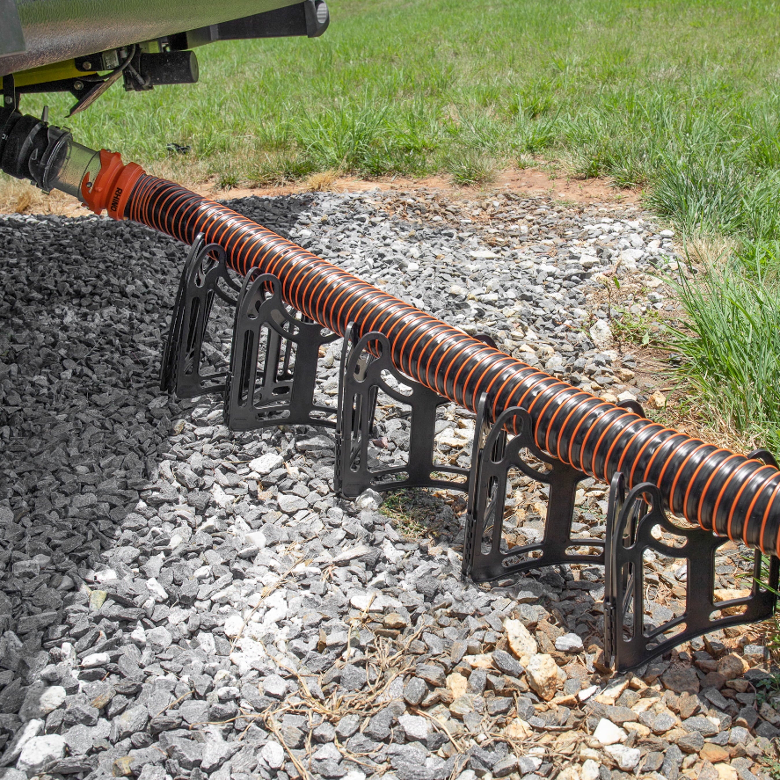 Camco Sidewinder Camper/RV Sewer Hose Support | Plastic, Multicolor, 20-Foot (43051)