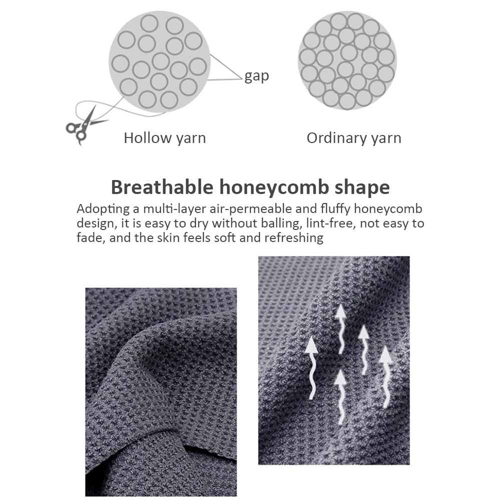 40x40cm Car Wash Towel Glass Cleaning Wax Polishing Detailing Waffle Weave Towel Car Cleaning Superfine Fiber Towel