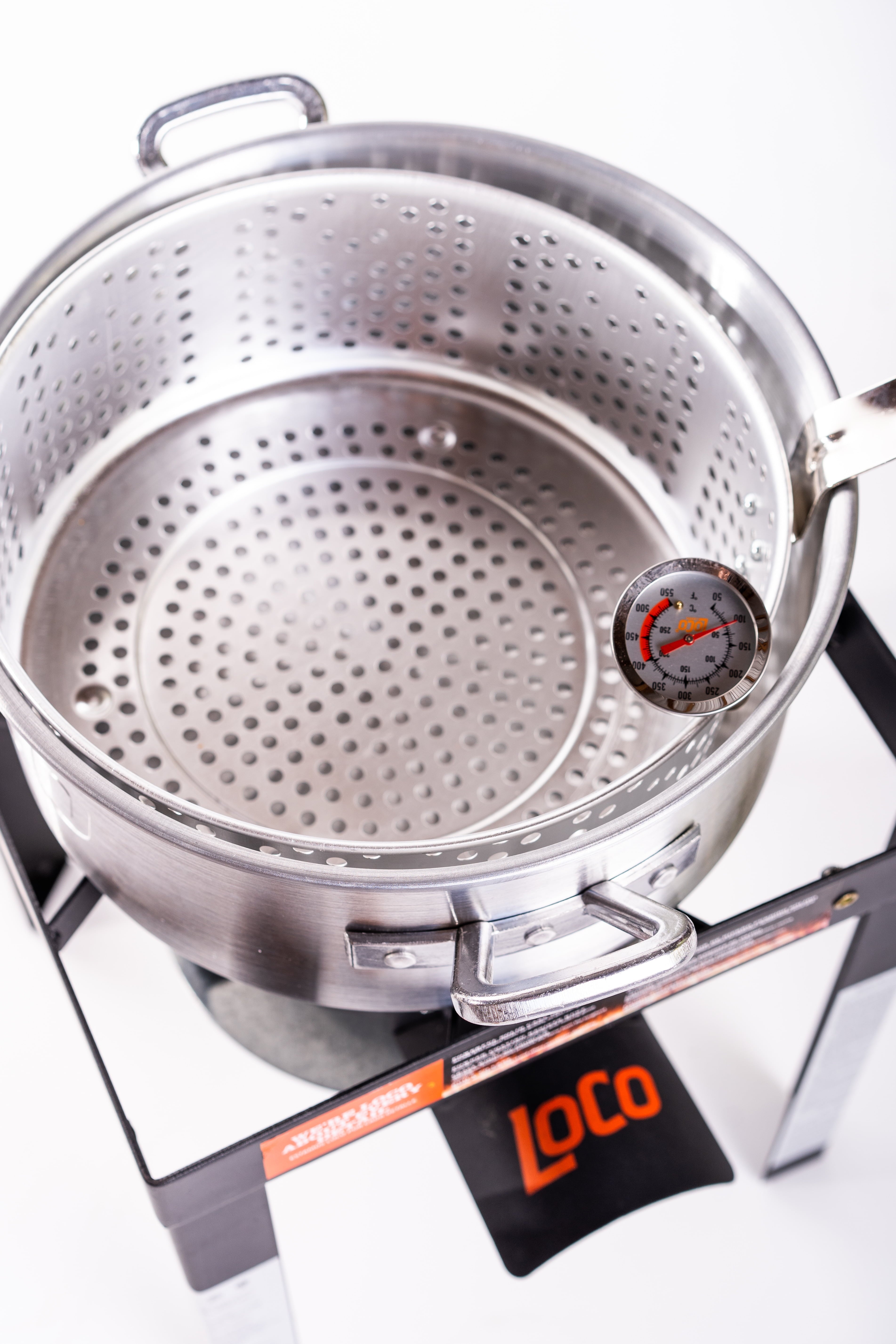 Loco Cookers 30 Quart Propane Boil, Fry & Steam Kit