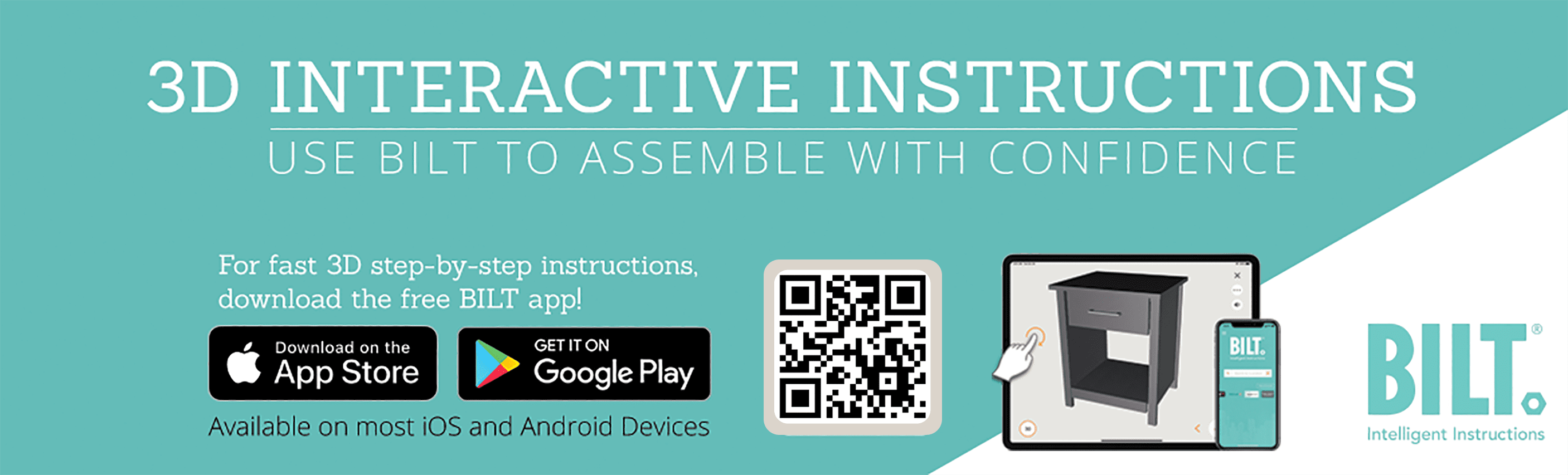 Mainstays Hillside Nightstand with Drawer, White Finish