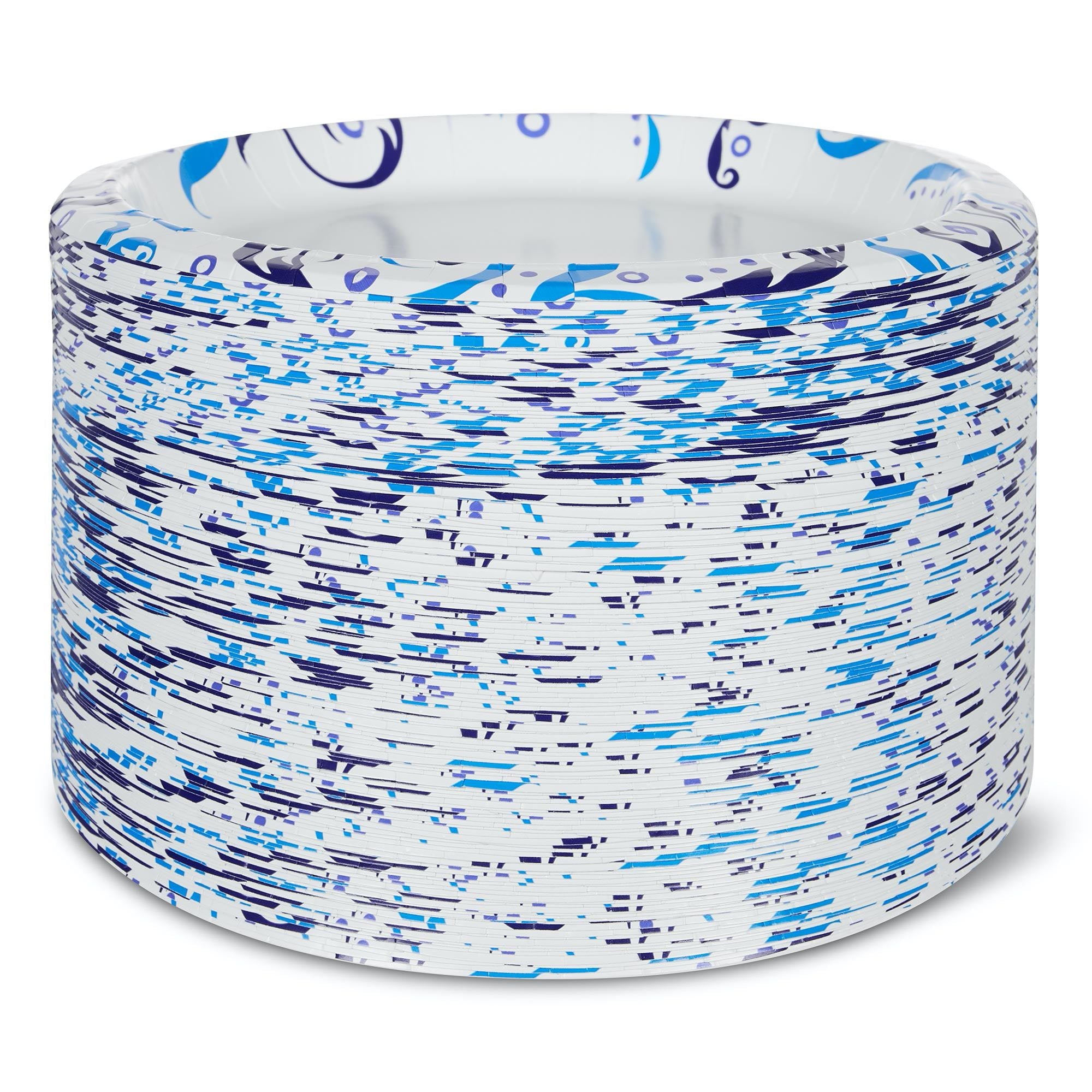 Great Value Everyday Strong, Soak Proof, Microwave Safe, Disposable Paper Plates, 10