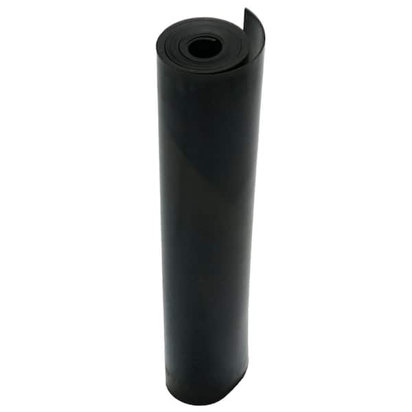 Neoprene 1/8 in. Thick x 36 in. Length x 144 in. Width Commercial Grade - 60A Rubber Sheet