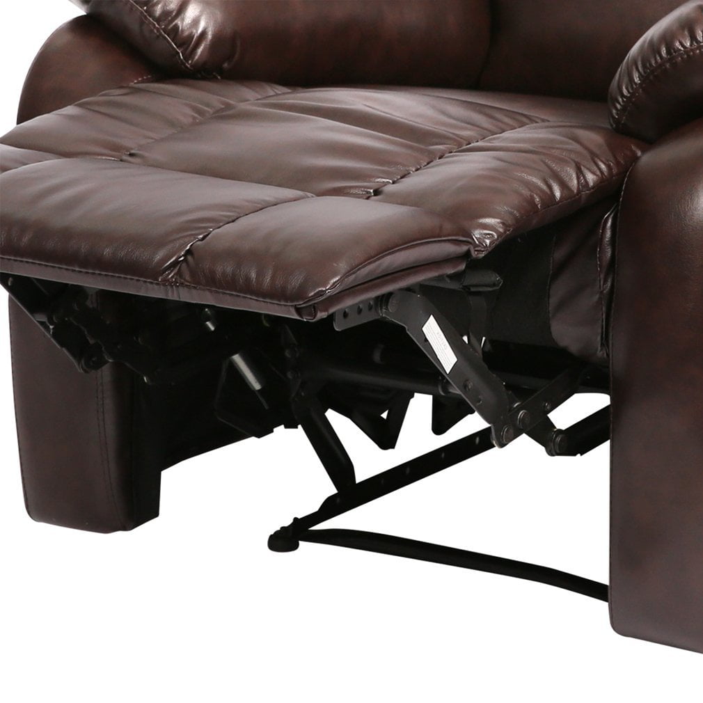 Loveseat Chaise Reclining Couch Recliner Sofa Chair Leather Accent Chair Set