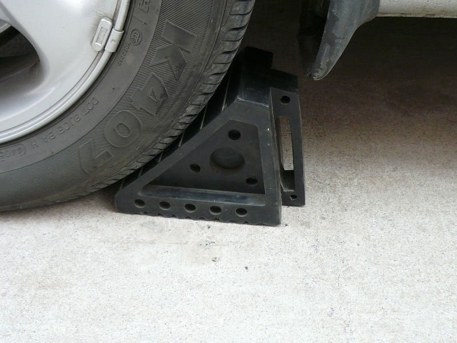 Hyper Tough Solid Rubber Wheel Chock