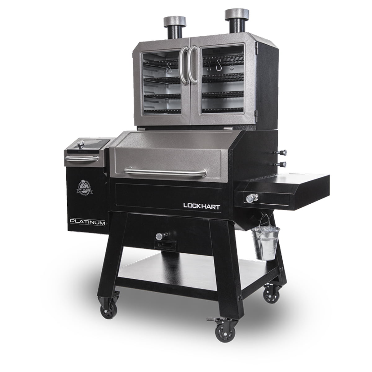 Pit Boss Platinum Lockhart Wi-Fi® and Bluetooth® Wood Pellet Grill and Smoker