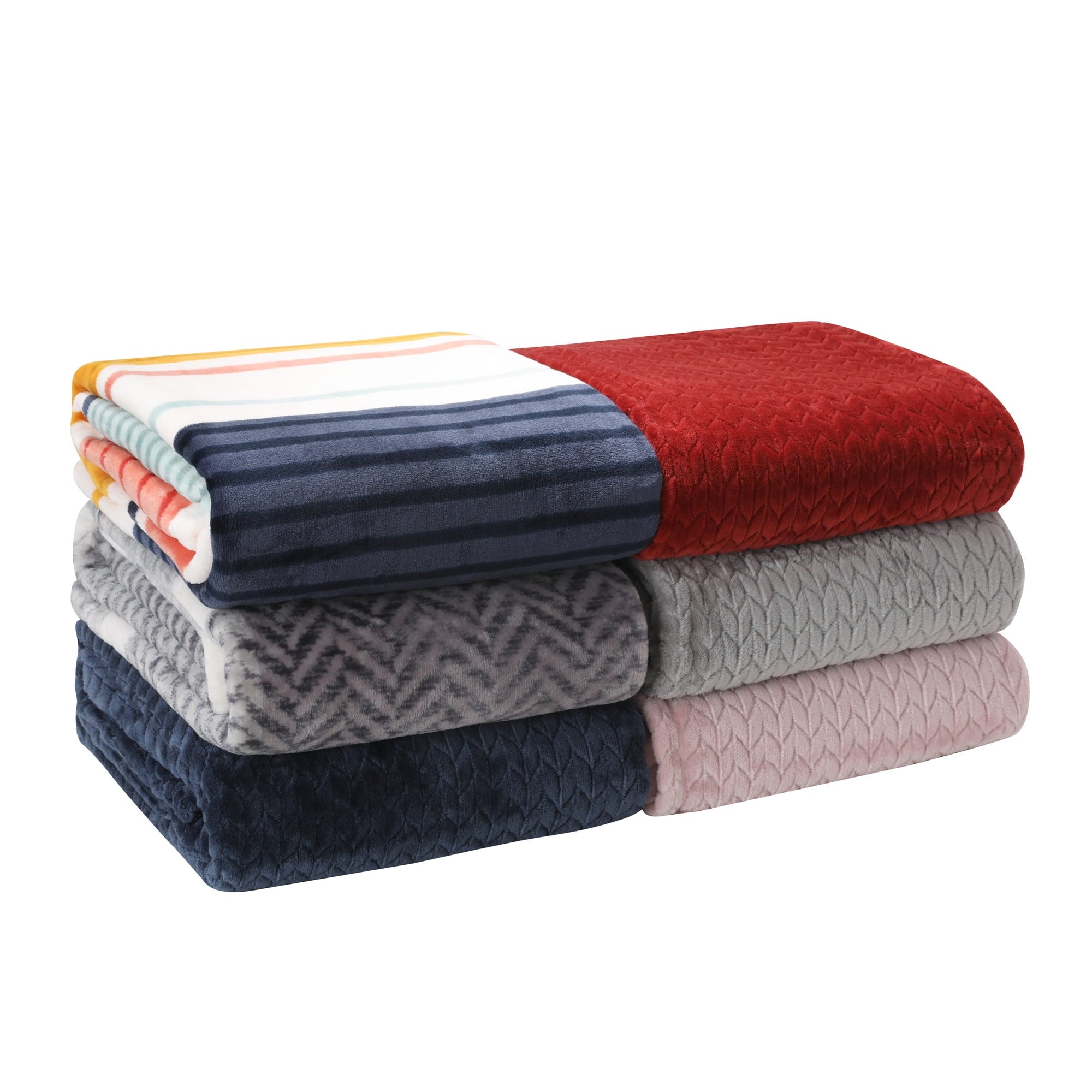 Better Homes & Gardens Grey Velvet Plush Throw, 50